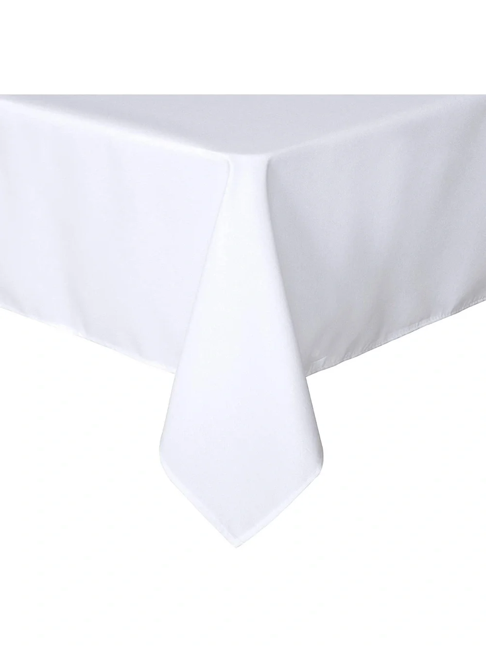 White Rectangle Tablecloth - 70” x 120” Elegant Weddings Showers